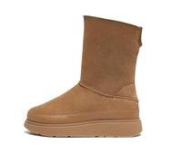 Fitflop Women's Gen-ff Short Double-Faced Shearling Boots, Beige sable, 38 EU