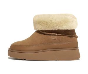 Fitflop Women's Gen-ff Ultra-Shearling Mini Boot Ankle, Beige sable, 38 EU