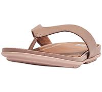 Fitflop Women's Gracie Leather Flip-Flops, beige, 43 EU