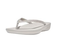Fitflop Women's Iqushion Ergonomic Flip-Flops, Tiptoe Grey, 36 EU