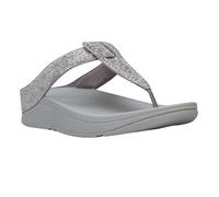 Fitflop Women's Isabelle Toe Post Sandal, Argenté., 37 EU