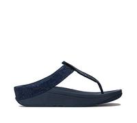 Fitflop Women's Isabelle Toe Post Sandal, bleu marine, 41 EU