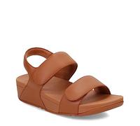 Fitflop Femme Lulu Adjustable Leather Back-Strap Sandals, Peau, 40 EU