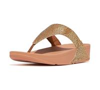 Fitflop Women's Lulu Glitterball Toe-Post Sandals, doré, 39 EU