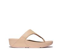 Fitflop Femme Lulu Leather Toepost Sandale, Beige, 42 EU
