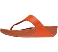 Fitflop Femme Lulu Leather Toepost Sandale, Satsuma, 41 EU