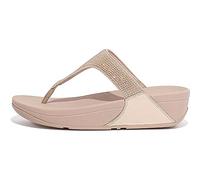 Fitflop Women's Lulu Toe Post Hotfix Flipflop, rose gold, 43 EU