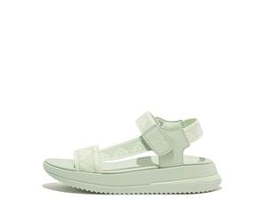 Fitflop Women's Surff Webbing Back-Strap Sandals, Sagebrush, 42 EU