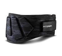 Fitgriff® Ceinture de Musculation V1 - Ceinture Haltérophilie, Bodybuilding, Fitness - Ceinture de Levage pour Femmes et Hommes - Ceinture de Force - Camo Black Medium