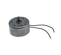 FITIOS Moteur Solaire Rond Micro RF-300CA-11440, Lecteur DVD, Moteur à énergie Solaire DC 3 V, générateur éolien, Kits d'expérimentation Solaire, 300 Moteurs for débutants