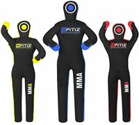 FITIZ Mannequin MMA Judo Grappling Sac de frappe (vide) Brésilien BJJ JIU Jitsu Position Debout Mannequin lutte Arts Martiaux Boxe Karaté Entraînement Dummy