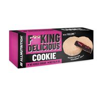 Fitking Délicieux Cookie, Beurre dArachide Confiture de Framboise - 128g