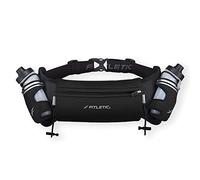 Fitletic HD08.111 Ceinture hydratation Noir avec 2 gourdes S-M