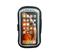 Fitletic Porte-téléphone Forte Plus, Unisexe, Noir, L/XL