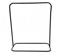 Fitlin Arche de Jardin en métal for Plantes grimpantes, Arche de Mariage extérieure for décoration de fête de mariée, Hauteur de 1,5 m(Black,1 * 1.8m)