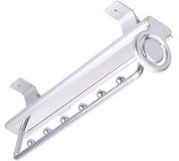 Fitlin Porte-Pantalons réglable : métal Coulissant for Placard de Placard Optimisez l'espace de Rangement for Les Pantalons et Les Chaussettes(36cm)
