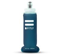 FITLY Flask 250 ml Petrol Blue - Gourde Souple Pour Sac D'hydratation De Course - Idéal pour Le Running - Bouteille D'eau Pliable pour Utilisation en Extérieur - Flasque souple pour l'hydratation