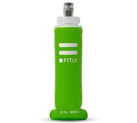 FITLY Flask 300 ml Green - Gourde Souple Pour Sac D'hydratation De Course - Idéal pour Le Running, Vélo - Bouteille D'eau Pliable pour Utilisation en Extérieur - Flasque souple pour l'hydratation