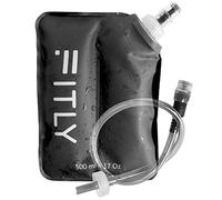 FITLY Gourde Souple Pour Sac D'hydratation De Course - Idéal pour Le Running, Vélo, Randonnée - Bouteille D'eau Pliable pour Utilisation en Extérieur - Flasque souple pour l'hydratation