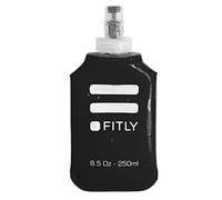 FITLY Gourde Souple Pour Sac D'hydratation De Course - Idéal pour Le Running, Vélo, Randonnée - Bouteille D'eau Pliable pour Utilisation en Extérieur - Flasque souple pour l'hydratation
