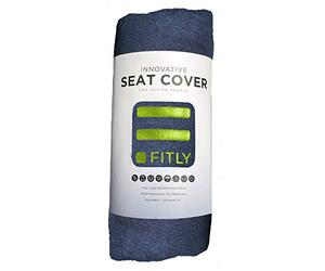 FITLY Towel - Couvre siège Premium Tissu Écologique Bambou pour Sportifs - 100% imperméable - Compatible Tout siège