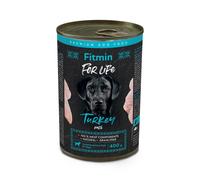 FITMIN For Life dog pate pâté de dinde pour chiens 400 g