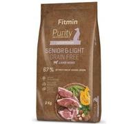 FITMIN Purity GF Senior & Light Agneau - Nourriture sèche pour chiens âgés de toutes races - 2kg