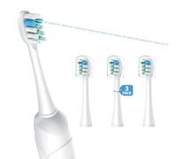 FitMount Lot de 3 têtes de brosse à dents de rechange compatibles avec WaterPik Sonic Fusion 2.0, FitMount pour WaterPic SF-01 SF-02 et 2.0 SF-03 SF-04