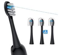 FitMount Lot de 3 têtes de brosse à dents de rechange compatibles avec WaterPik Sonic Fusion 2.0, FitMount pour WaterPic SF-01W SF-02W et 2.0 SF-03 SF-04