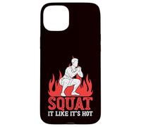 Fitness - Accroupissez-Vous comme s'il faisait Chaud Coque pour iPhone 15 Plus