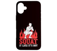 Fitness - Accroupissez-Vous comme s'il faisait Chaud Coque pour iPhone 16 Plus