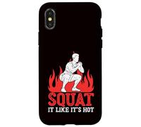 Fitness - Accroupissez-Vous comme s'il faisait Chaud Coque pour iPhone X/XS