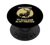 Fitness Deer in My Freezer Chemise Deer Hunting Season Dad PopSockets PopGrip Adhésif