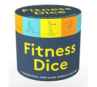Fitness Dice: 7 Wooden Dice, Over 45,000 Workout Routines!