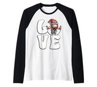 Fitness Gnome With Skipping Rope Loves Cardio Training Manche Raglan