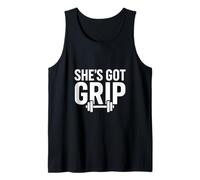 Fitness Gym Motivation - She's GOT Grip Débardeur
