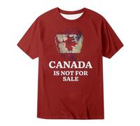 Fitness Hommes Canada n'est pas pour Sa Le T Shirt Maillot de corps à manches courtes pour homme, rouge, L