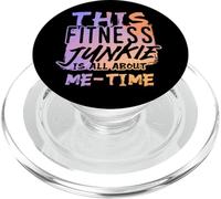 Fitness Junkie, Tout sur Les Soins personnels et Le Temps passé pour Moi PopSockets PopGrip pour MagSafe
