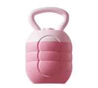Fitness Kettlebell - Poids réglable de 12 pouces | Haltère en plastique PE - Équipement de gymnastique à domicile rempli d'eau pour l'entraînement de force, conception compacte et durable avec prise c