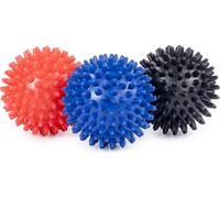 Fitness Mad - Balle de massage (pack de 3) MQ985 (taille unique) (Rouge/Bleu/Noir)