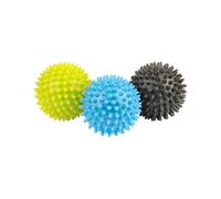 Fitness Mad Balle de massage Spikey Déclenchent Boule Trio Taille unique Vert/Bleu/Noir
