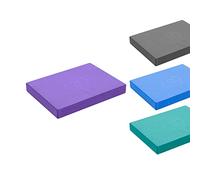 Fitness Mad Bloc de tête de pilates - 25 mm x 150 mm x 205 mm - Respectueux de l'environnement - Bloc antidérapant en EVA haute densité pour pilates, yoga et entraînements à domicile (violet)