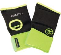 Fitness Mad - Gants intérieurs, gel MQ857 (S-M) (Noir/vert)