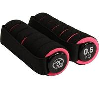 Fitness Mad - Jeu de poids "Pro" MQ120 (0,5 kg) (Rose)