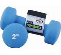 Fitness Mad - Jeu d'haltères (lot de 2) CS1073 (2 kg) (Bleu)