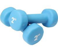 Fitness Mad - Jeu d'haltères (lot de 2) MQ676 (2 kg) (Bleu)