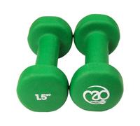 Fitness-Mad Paire d'haltères Vert 1.5
