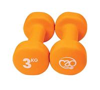 Fitness Mad - Set d´haltères (3 kg) (Orange)