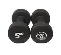 Fitness Mad - Set d´haltères (5 kg) (Noir)