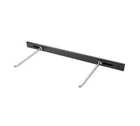 Fitness Mad - Support pour tapis d´exercice (36-51 cm) (Noir/Argenté)